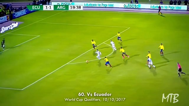 Messi Goal #581 vs Ecuador