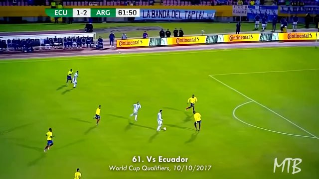 Messi Goal #582 vs Ecuador