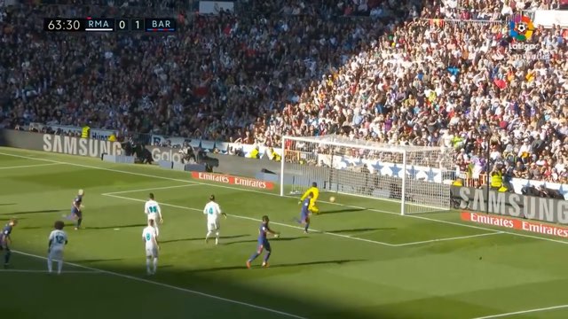Messi Goal #587 vs Real Madrid