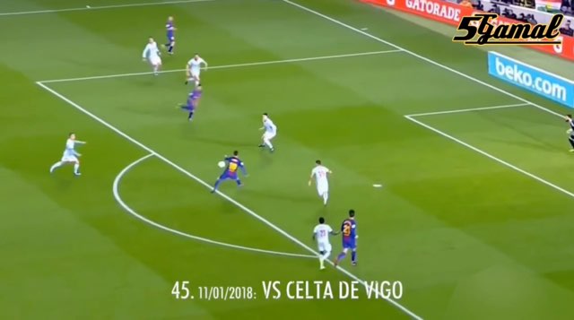 Messi Goal #589 vs Celta de Vigo