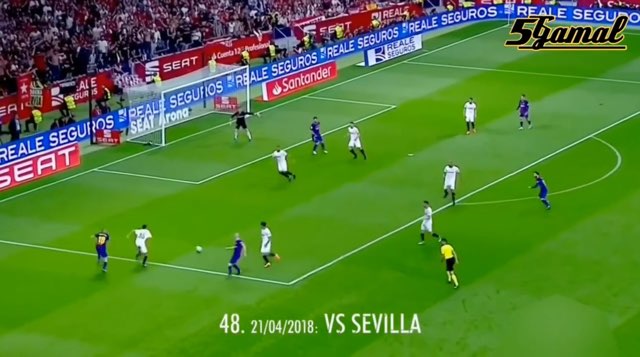 Messi Goal #608 vs Sevilla