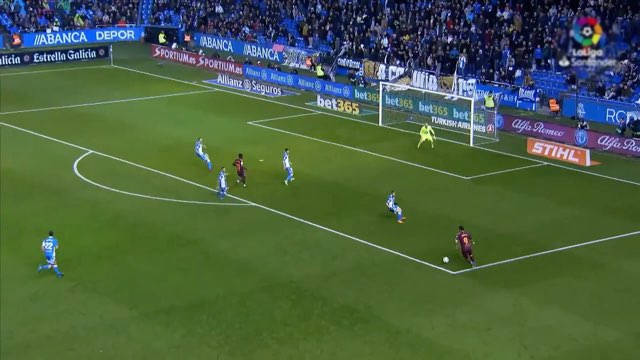 Messi Goal #609 vs Deportivo La Coruña