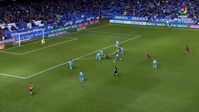 Messi Goal #611 vs Deportivo La Coruña
