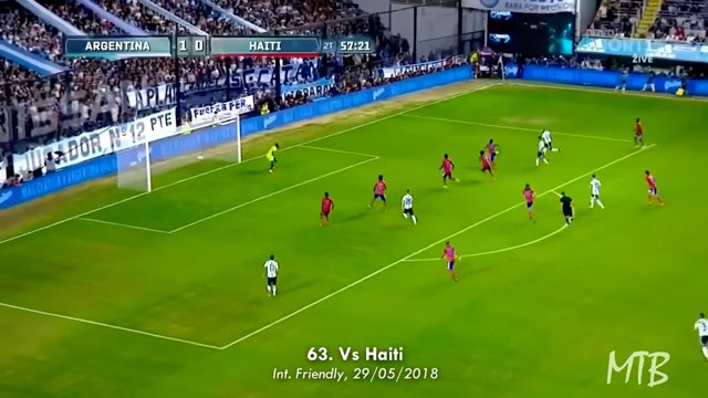 Messi Goal #615 vs Haiti