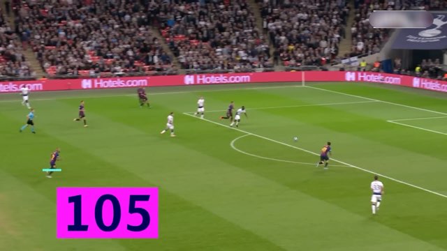 Messi Goal #627 vs Tottenham Hotspur F.C.