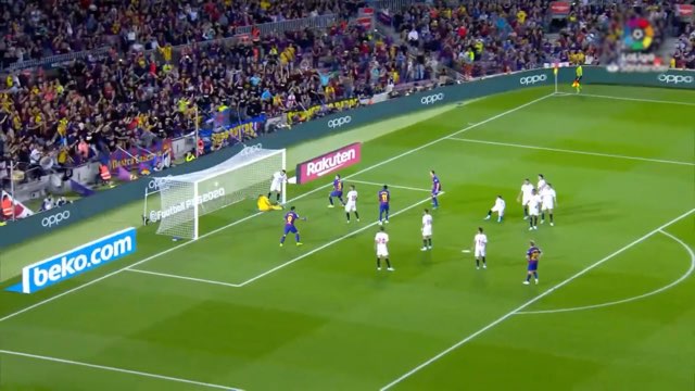 Messi Goal #672 vs Sevilla