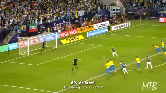 Messi Goal #681 vs Brazil