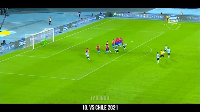 Messi Goal #745 vs Chile