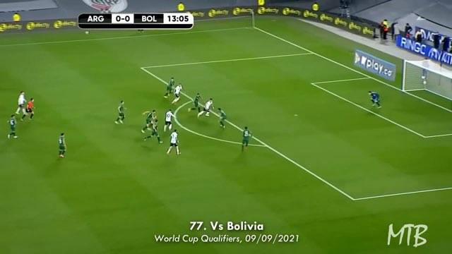Messi Goal #749 vs Bolivia