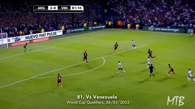 Messi Goal #760 vs Venezuela