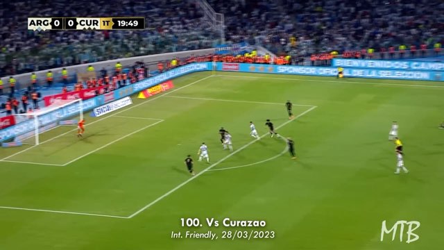 Messi Goal #801 vs Curaçao