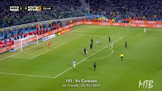 Messi Goal #802 vs Curaçao