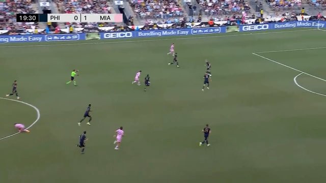 Messi Goal #816 vs Philadelphia Union