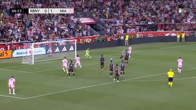 Messi Goal #818 vs New York Red Bulls