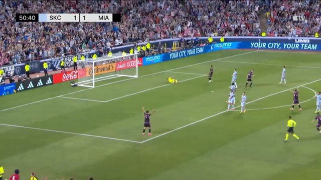 Messi Goal #828 vs Sporting Kansas City