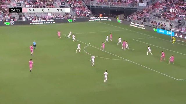 Messi Goal #835 vs St. Louis City