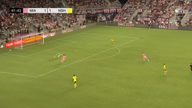 Messi Goal #872 vs Nashville SC