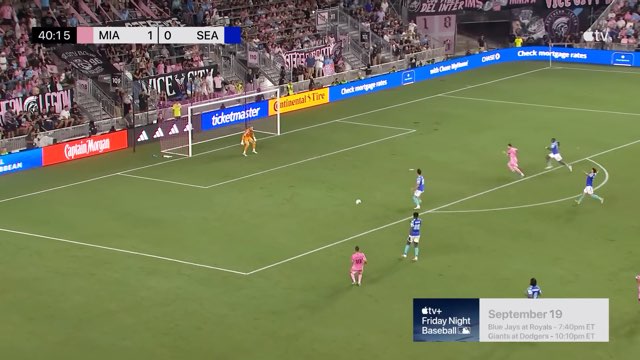 Messi Goal #880 vs Seatlle Sounders