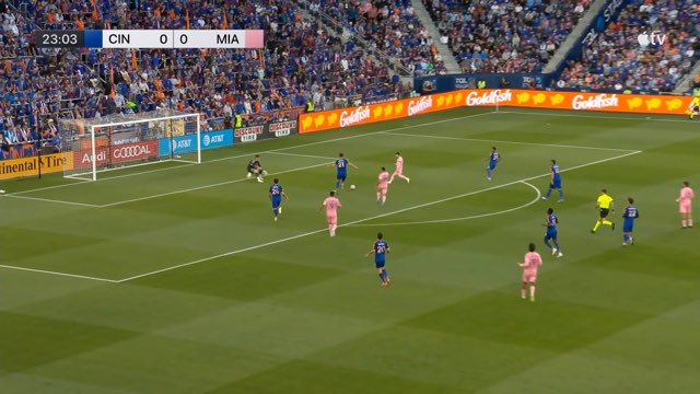 Messi Goal #908 vs FC Cincinnati