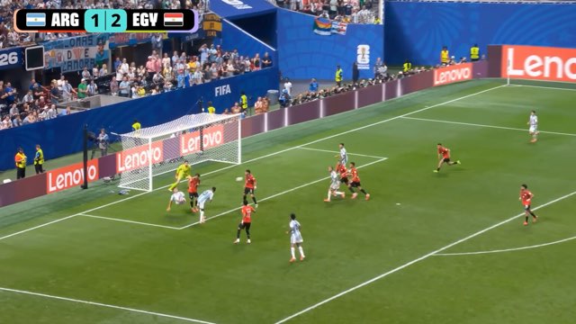 Messi Goal #919 vs Egipto